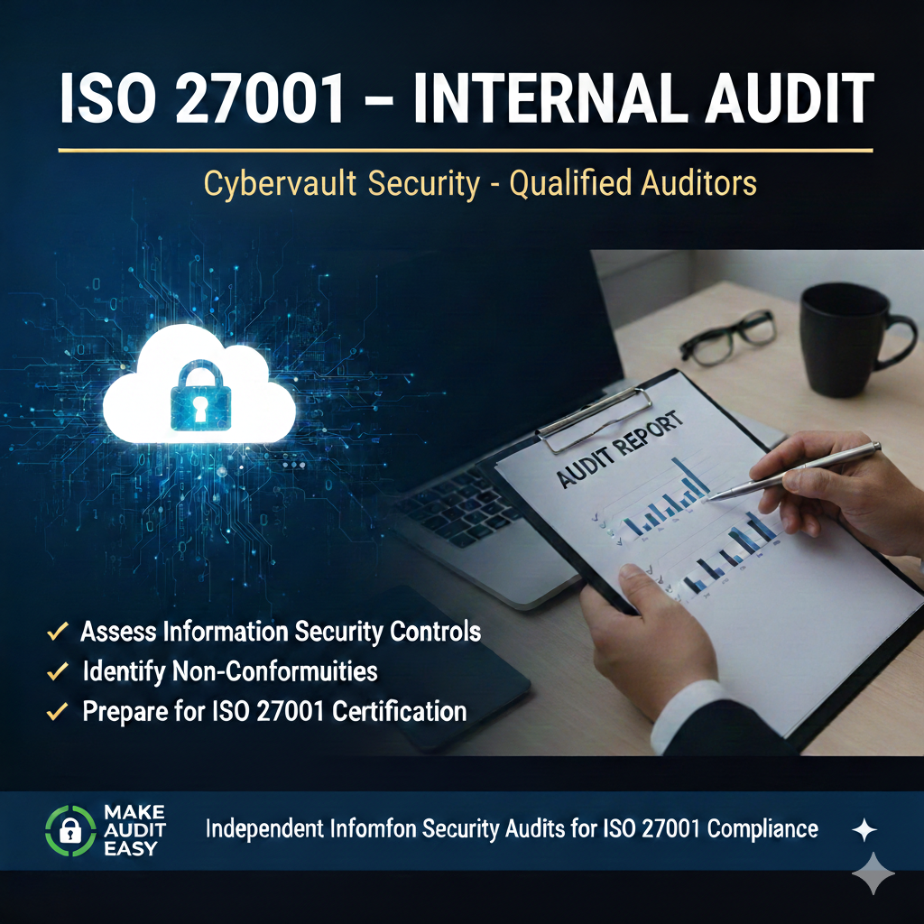 ISO 27001 ISMS – Internal Audit – By Cybervault  – CY101