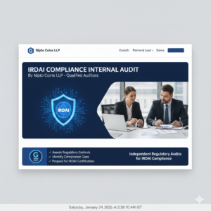 IRDAI Compliance Internal Audit Services - Nipto Coins LLP – NC801