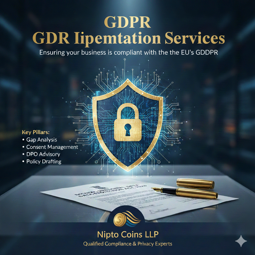 GDPR – GDPR Implementation Services– Nipto Coins LLP –– NC502