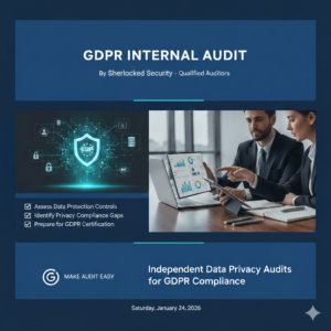 GDPR – Internal Audit Services -  Sherlocked Security - SS501