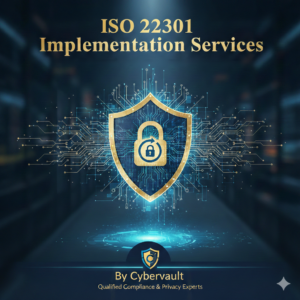 ISO 22301 – ISO 22301 implementation Services– Cybervault – CY202