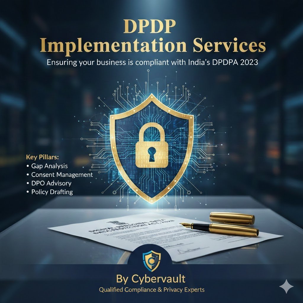 DPDP – DPDP Implementation Services – Cybervault  – CY402