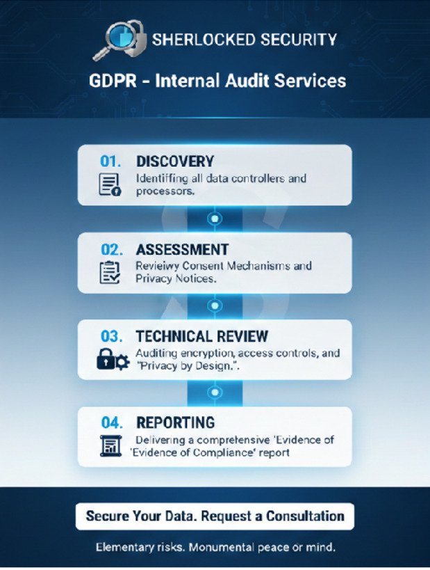 GDPR – Internal Audit Services –  Sherlocked Security – SS501