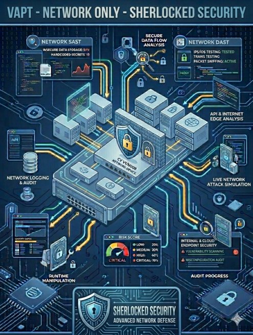 VAPT  – Network Only – Sherlocked Security N005